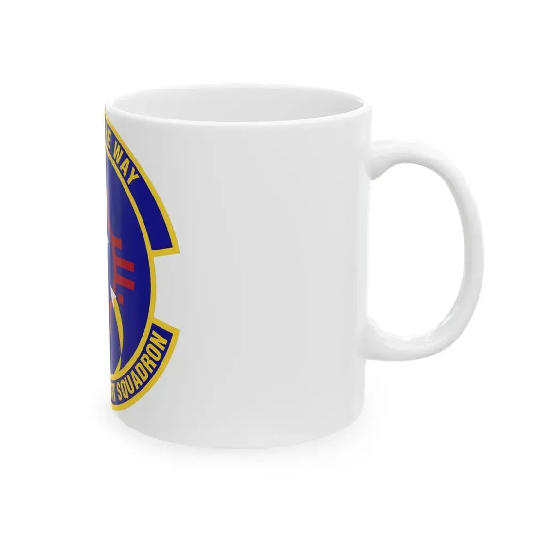 796th Test Support Squadron (U.S. Air Force) White Coffee Mug - Go Mug Yourself