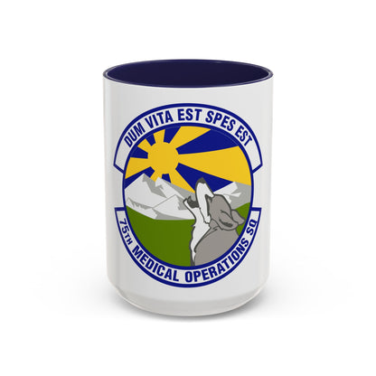 75th Medical Operations Squadron (U.S. Air Force) Accent Coffee Mug