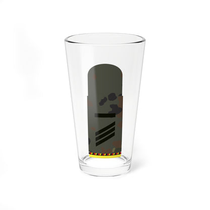 HA 5S5 14 Hauptgefreiter RUA Fm L (Military Rank) Pint Glass 16oz