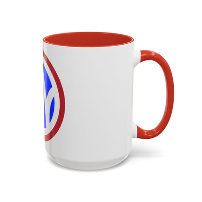 89th Regional Readiness Command SSI (U.S. Army) Accent Coffee Mug