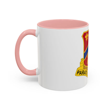123 Engineer Battalion (U.S. Army) Accent Coffee Mug