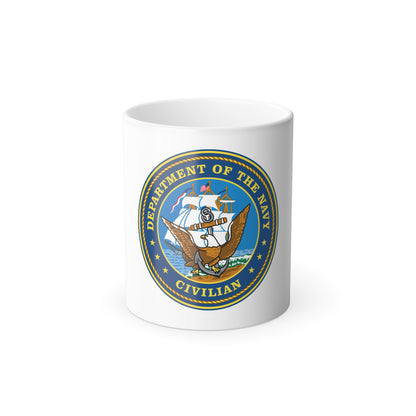 USN Department Of The Navy Civilian (U.S. Navy) Color Changing Mug 11oz