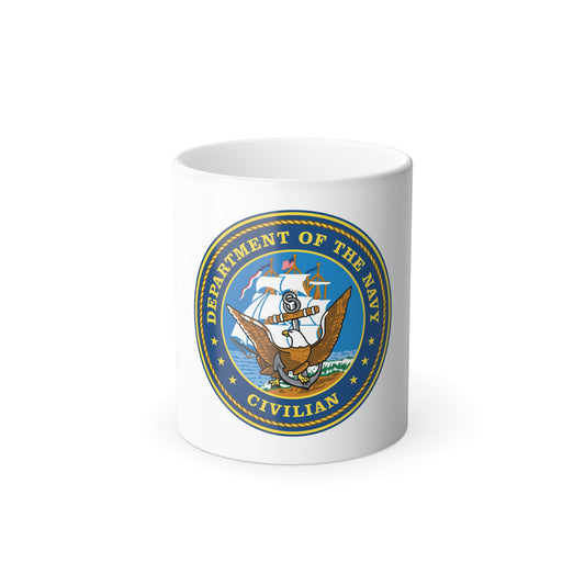 USN Department Of The Navy Civilian (U.S. Navy) Color Changing Mug 11oz