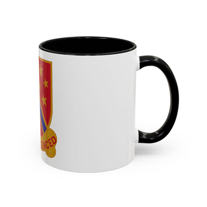 636th Field Artillery Battalion (U.S. Army) Accent Coffee Mug