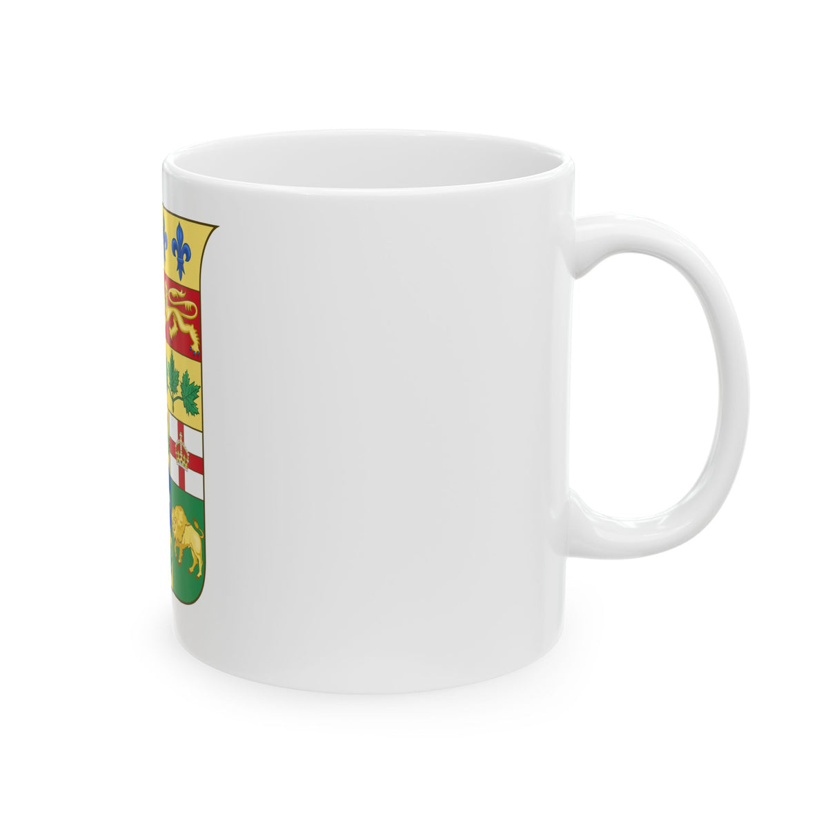 Arms of Canada 1870 - White Coffee Mug