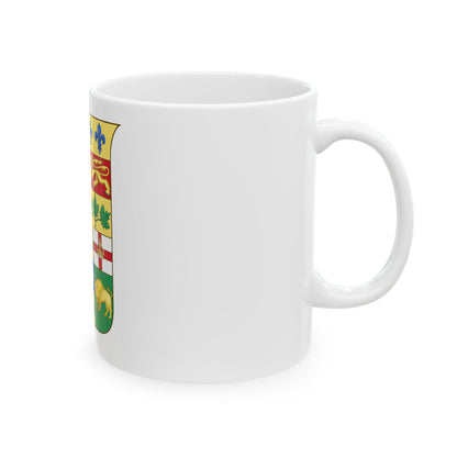 Arms of Canada 1870 - White Coffee Mug