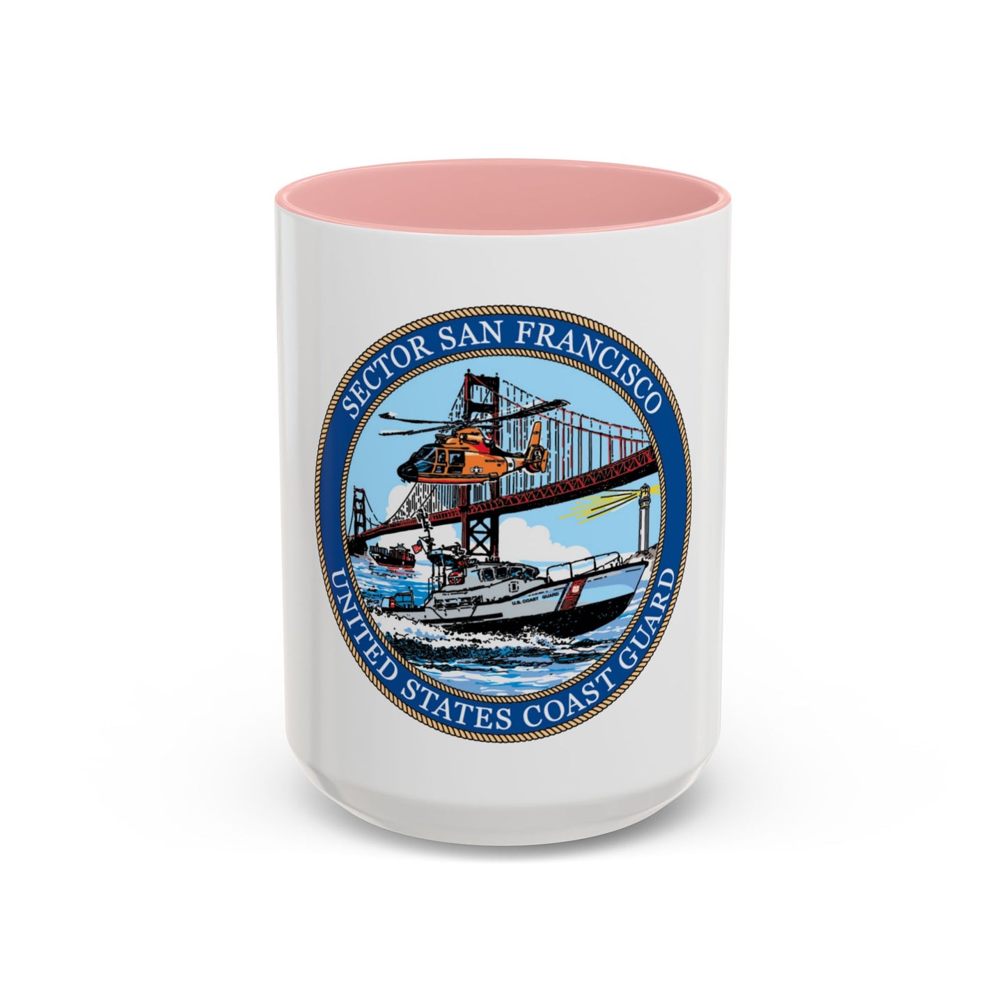 USCG Sector San Francisco (U.S. Coast Guard) Accent Coffee Mug