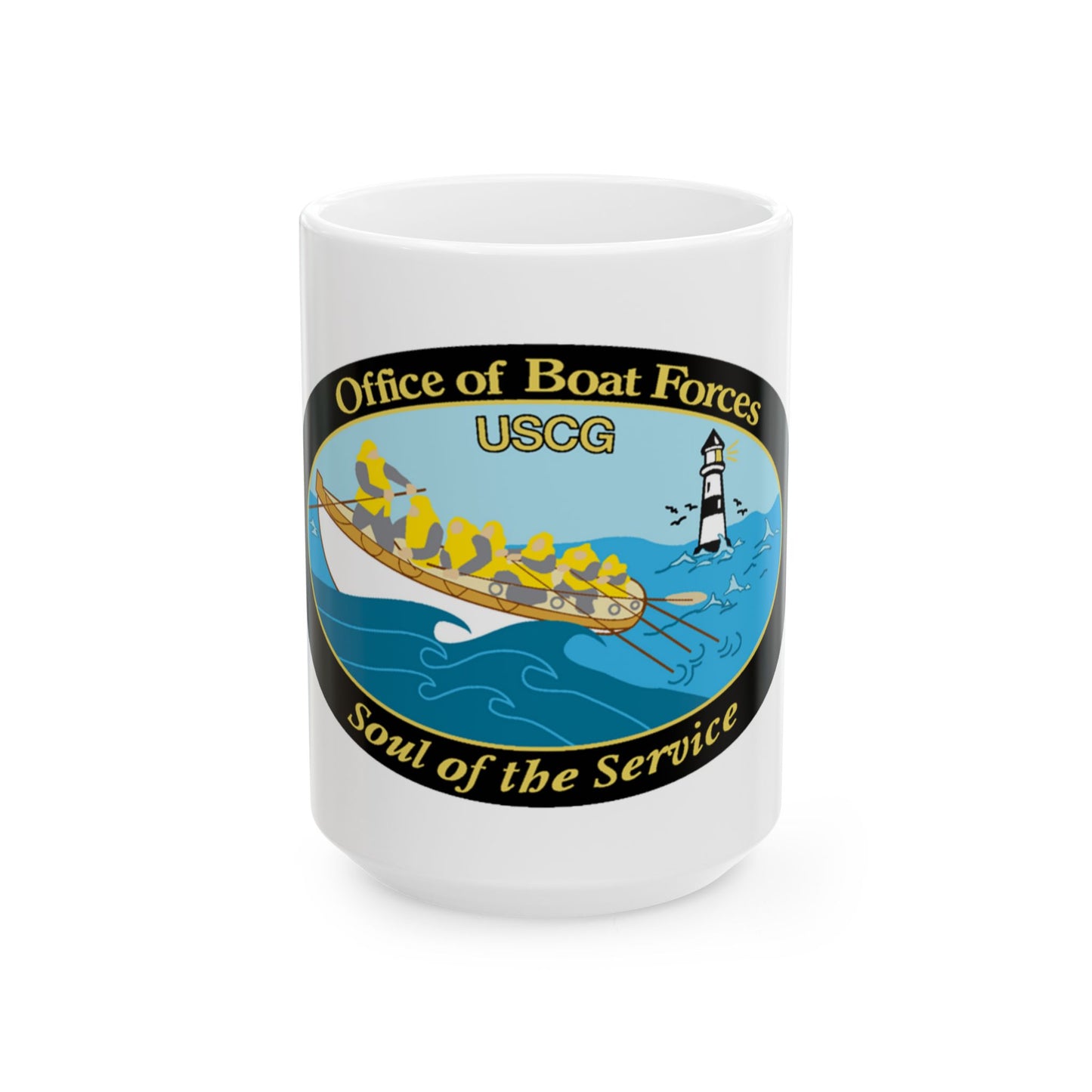 USCG Office of Boat Forces (U.S. Coast Guard) White Coffee Mug