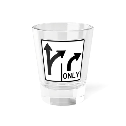 MUTCD-CA R61-3.1 (California) (Road Sign) Shot Glass 1.5oz