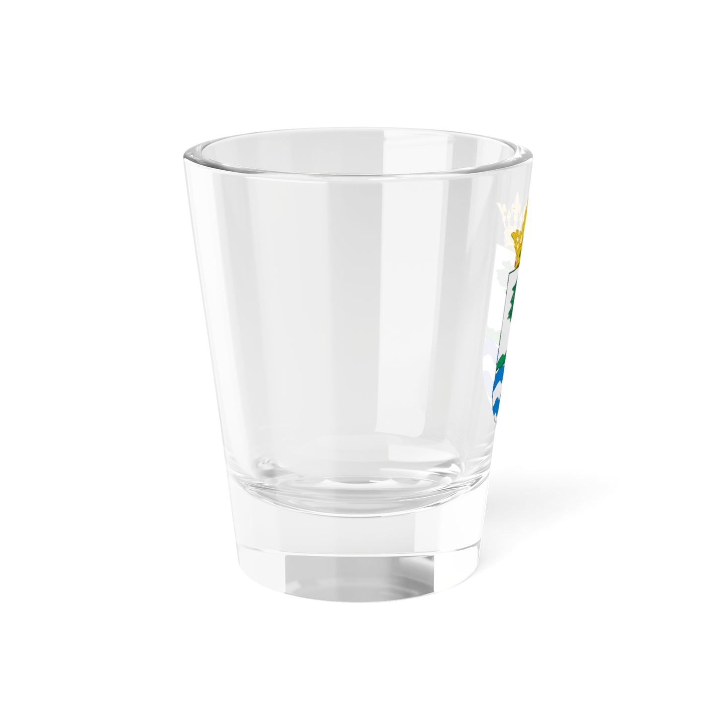 Escudo de la Provincia de Río Muni (Equatorial Guinea) (Coat of Arms) Shot Glass 1.5oz