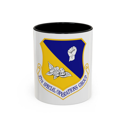27 Special Operations Group AFSOC (U.S. Air Force) Accent Coffee Mug