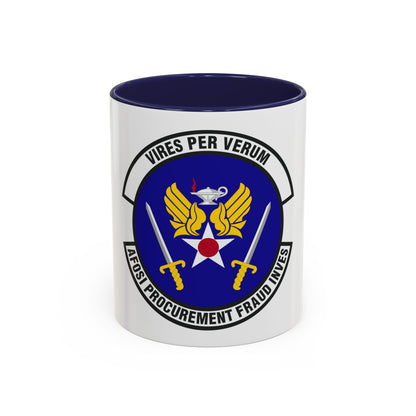 AFOSI Office of Procurement Fraud Investigations (U.S. Air Force) Accent Coffee Mug
