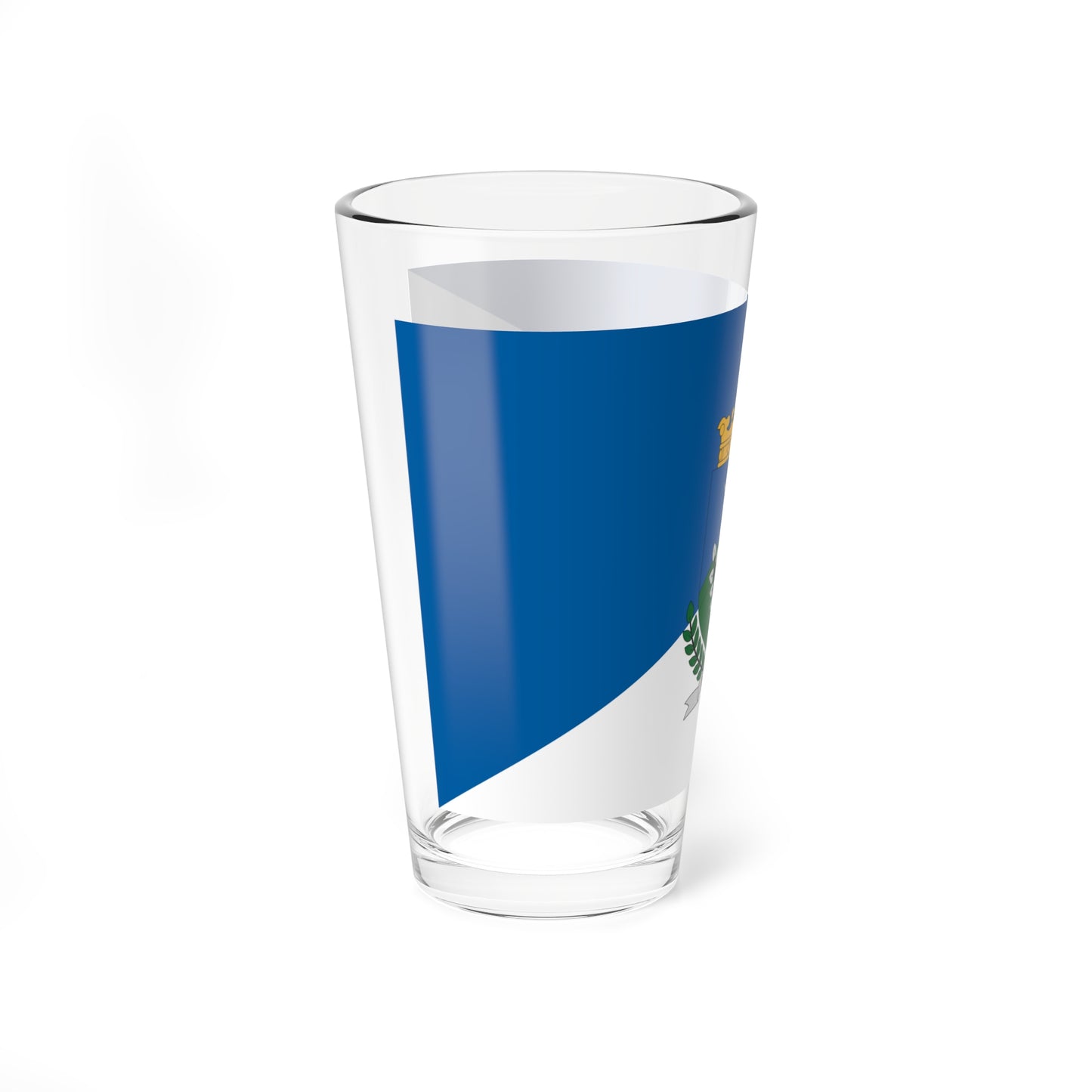 Flag of Ispank (Hungary) Pint Glass 16oz