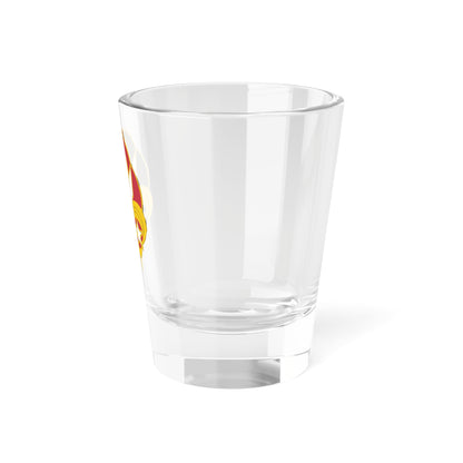 Verre à liqueur du 72e bataillon de transmission (armée américaine) 1,5 oz