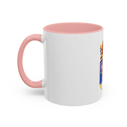 Coat of arms of Bohemian Crown - Accent Coffee Mug