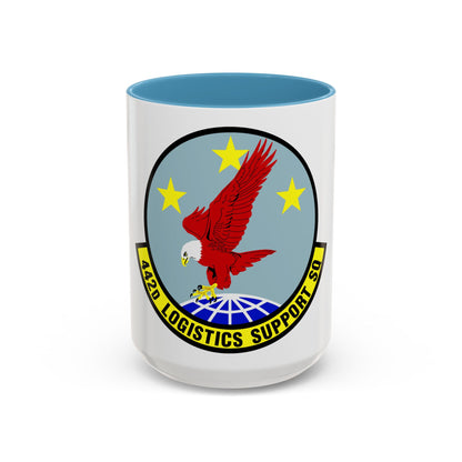 442d Logistics Support Squadron (U.S. Air Force) Accent Coffee Mug