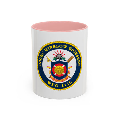 USCGC Winslow Griesser (U.S. Coast Guard) Accent Coffee Mug