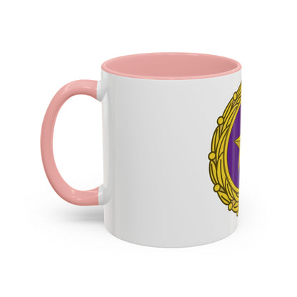 Gold Star Lapel (U.S. Army) Accent Coffee Mug