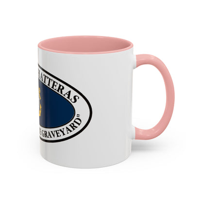 USCG Group Cape Hatteras VINT (U.S. Coast Guard) Accent Coffee Mug