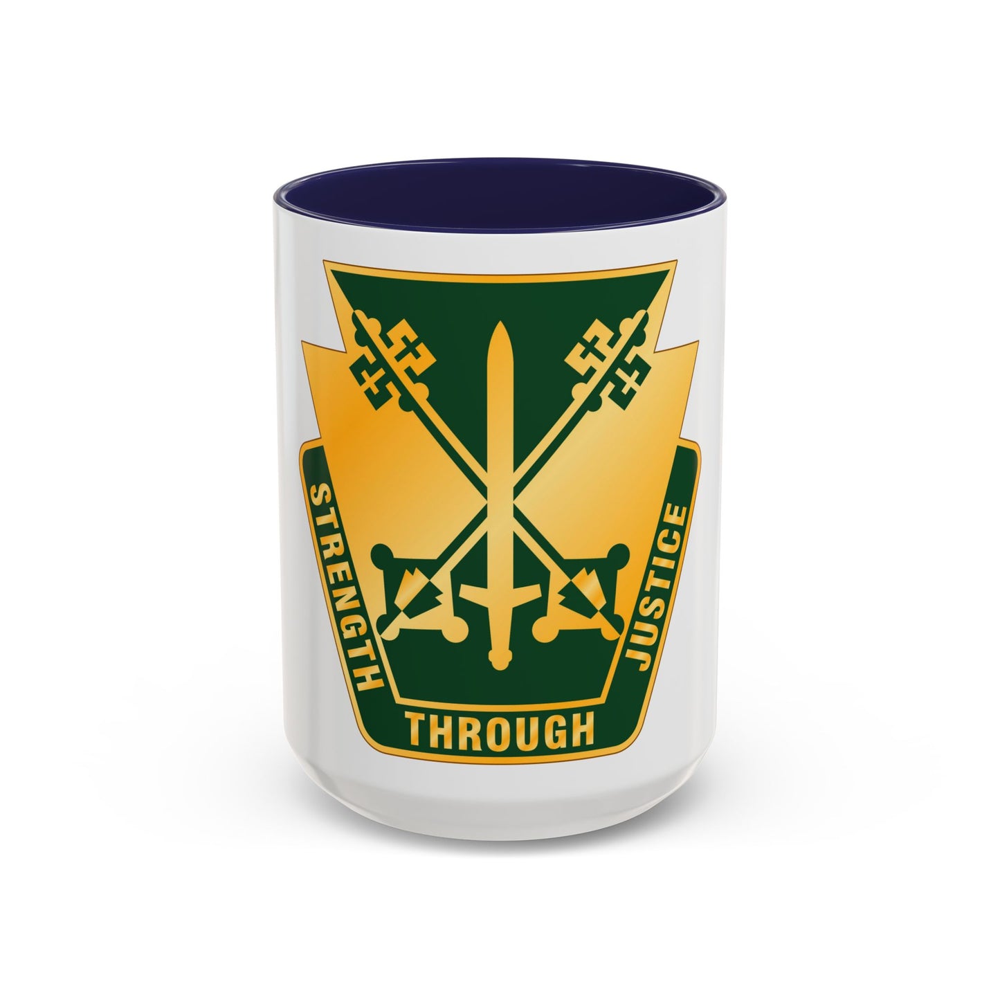 165 Military Police Pennsylvania National Guard (U.S. Army) Accent Coffee Mug