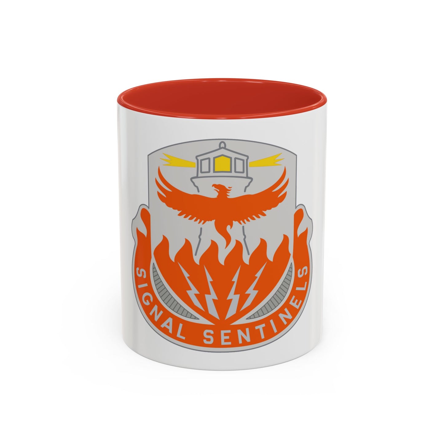 156 Signal Battalion (U.S. Army) Accent Coffee Mug