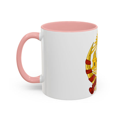 Coat of arms of the Khmer Republic - Accent Coffee Mug