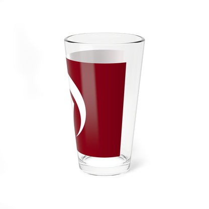 Flag of Kobuchisawa Yamanashi 1962-2006 (Japan) Pint Glass 16oz