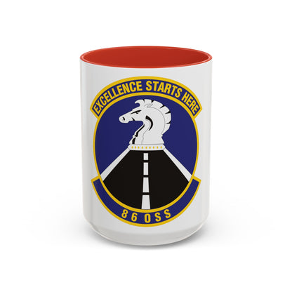 86th Operations Support Squadron (U.S. Air Force) Accent Coffee Mug