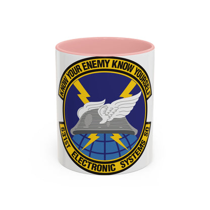 631st Electronic Systems Squadron (U.S. Air Force) Accent Coffee Mug