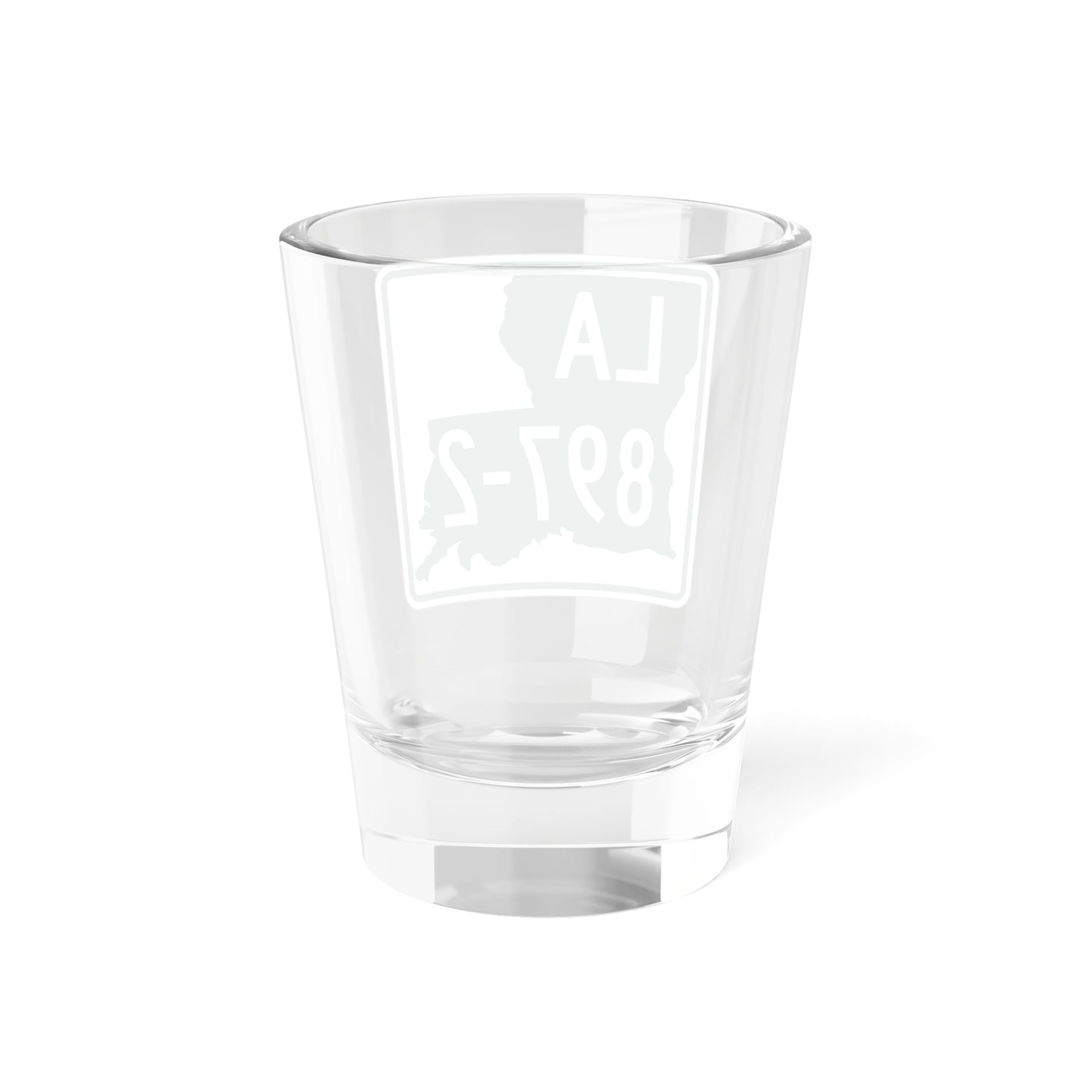 Louisiana 897-2 (Louisiana) (Road Sign) Shot Glass 1.5oz
