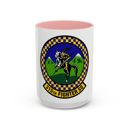 315 Fighter Squadron ACC (U.S. Air Force) Accent Coffee Mug