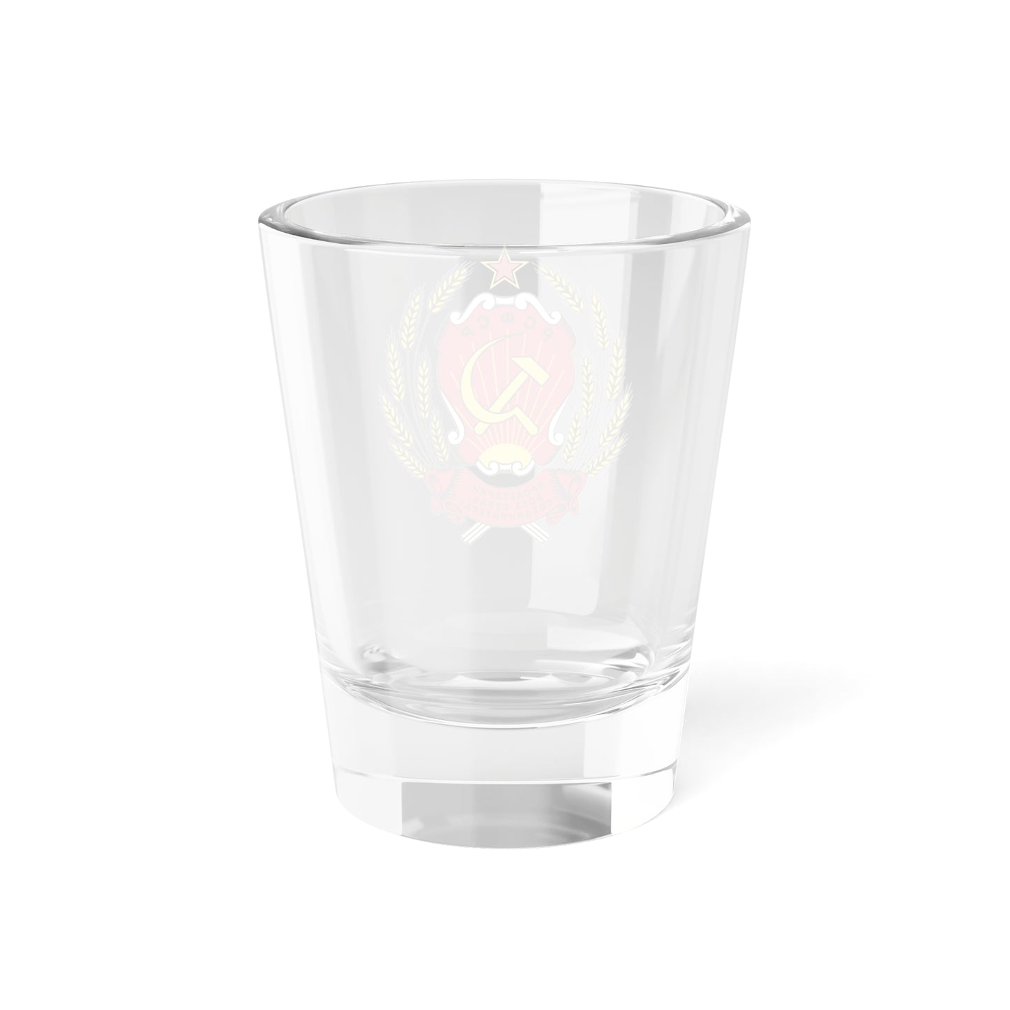 Coat of arms of the Russian Soviet Federative Socialist Republic - Shot Glass 1.5oz