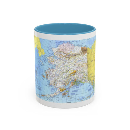 USA - Alaska (1975) (Map) Accent Coffee Mug