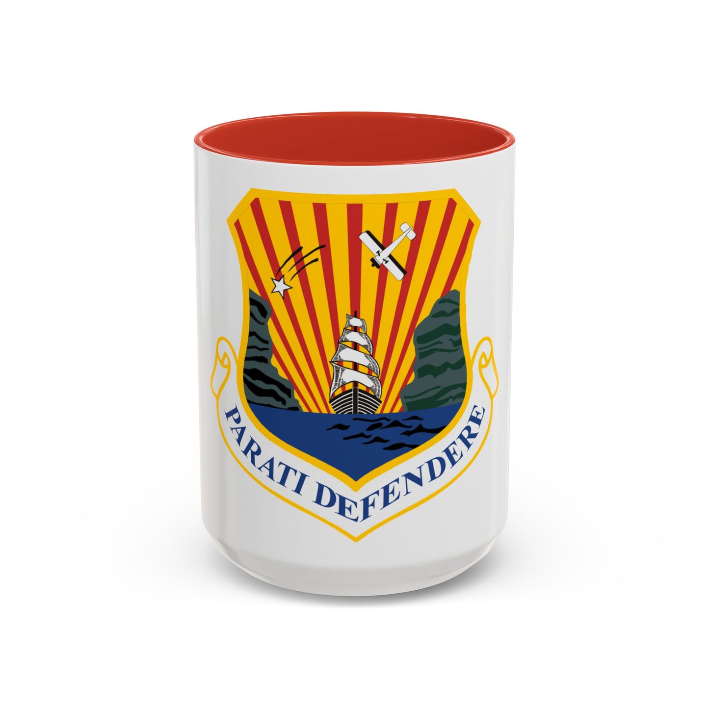 6th Air Mobility Wing (U.S. Air Force) Accent Coffee Mug