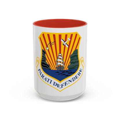 6th Air Mobility Wing (U.S. Air Force) Accent Coffee Mug