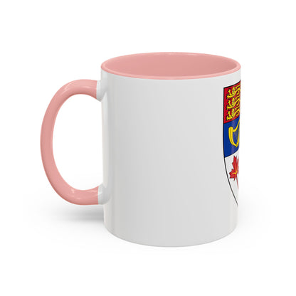 Arms of Canada (shield) - Accent Coffee Mug