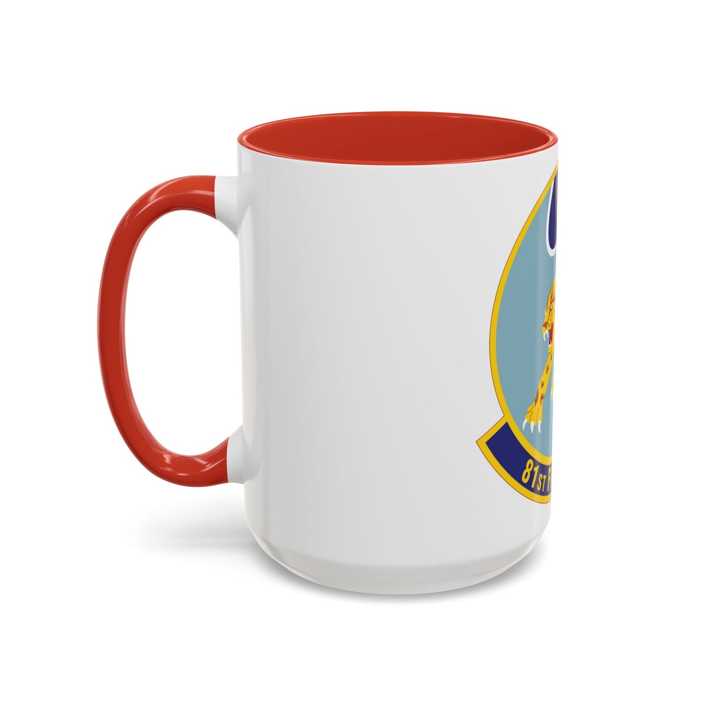 81st Fighter Squadron (U.S. Air Force) Accent Coffee Mug