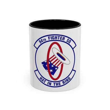 94 Fighter Squadron ACC (U.S. Air Force) Accent Coffee Mug