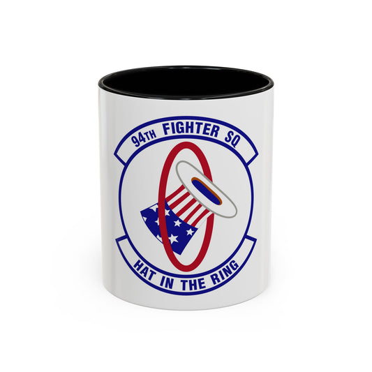 94 Fighter Squadron ACC (U.S. Air Force) Accent Coffee Mug