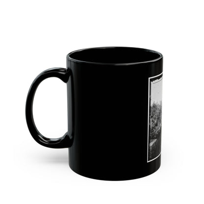 Savannah, Georgia. Bridge Over Stream (U.S. Civil War) Black Coffee Mug