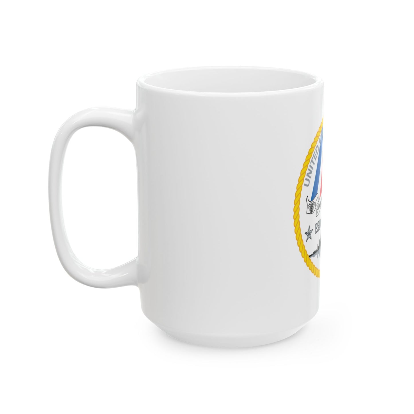 USCG ESD San Diego (U.S. Coast Guard) White Coffee Mug