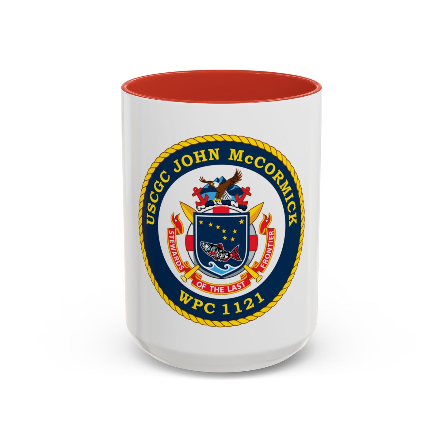 USS John McCormick WPC 1121 (U.S. Coast Guard) Accent Coffee Mug