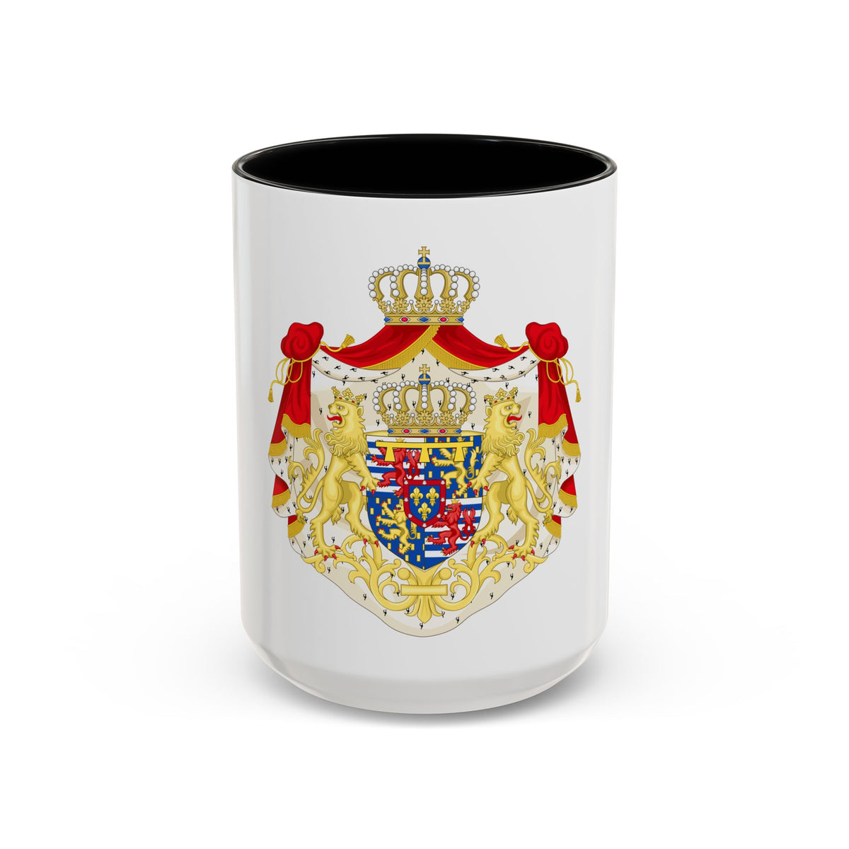 Greater coat of arms of the Hereditary Grand Duke of Luxembourg (2000) - Accent Coffee Mug
