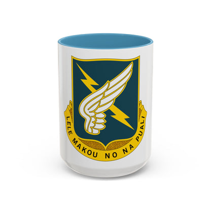 25 Aviation Regiment (U.S. Army) Accent Coffee Mug