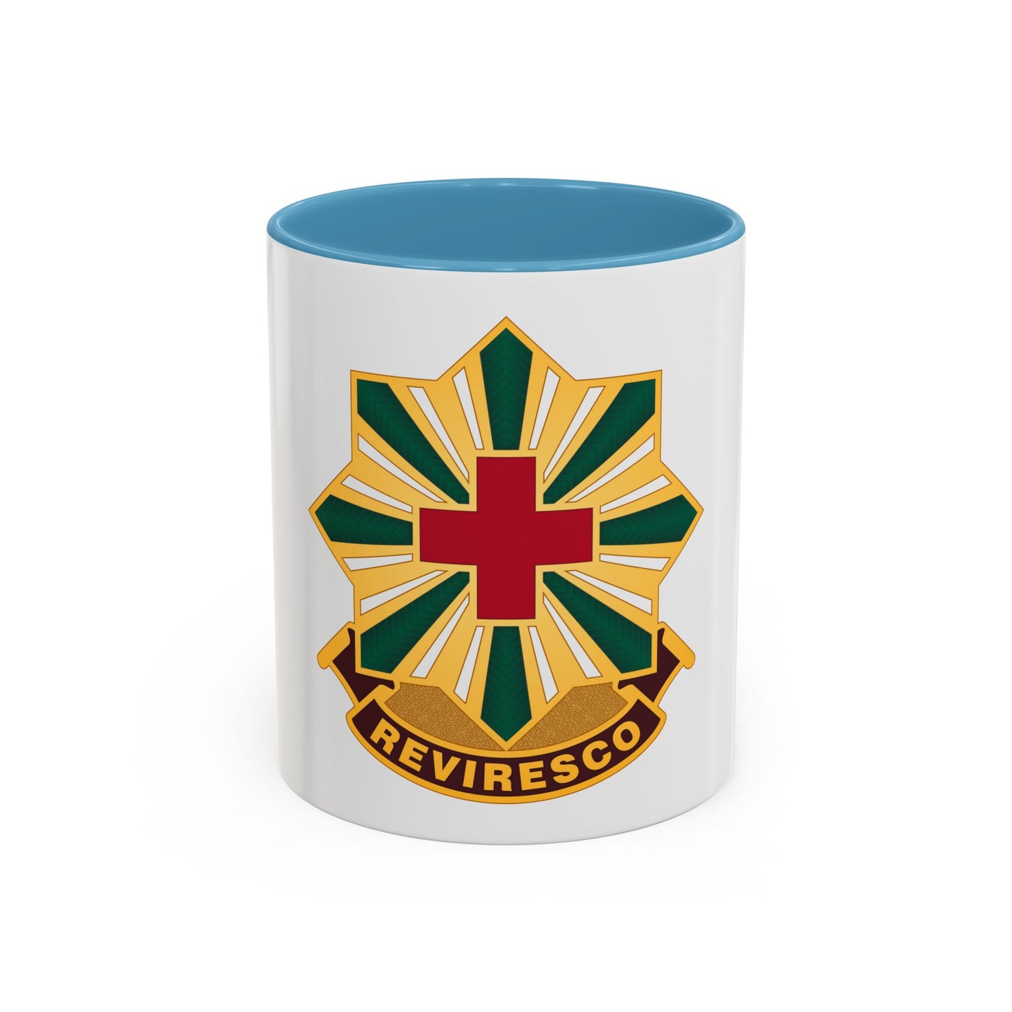 528th Hospital Center (U.S. Army) Accent Coffee Mug