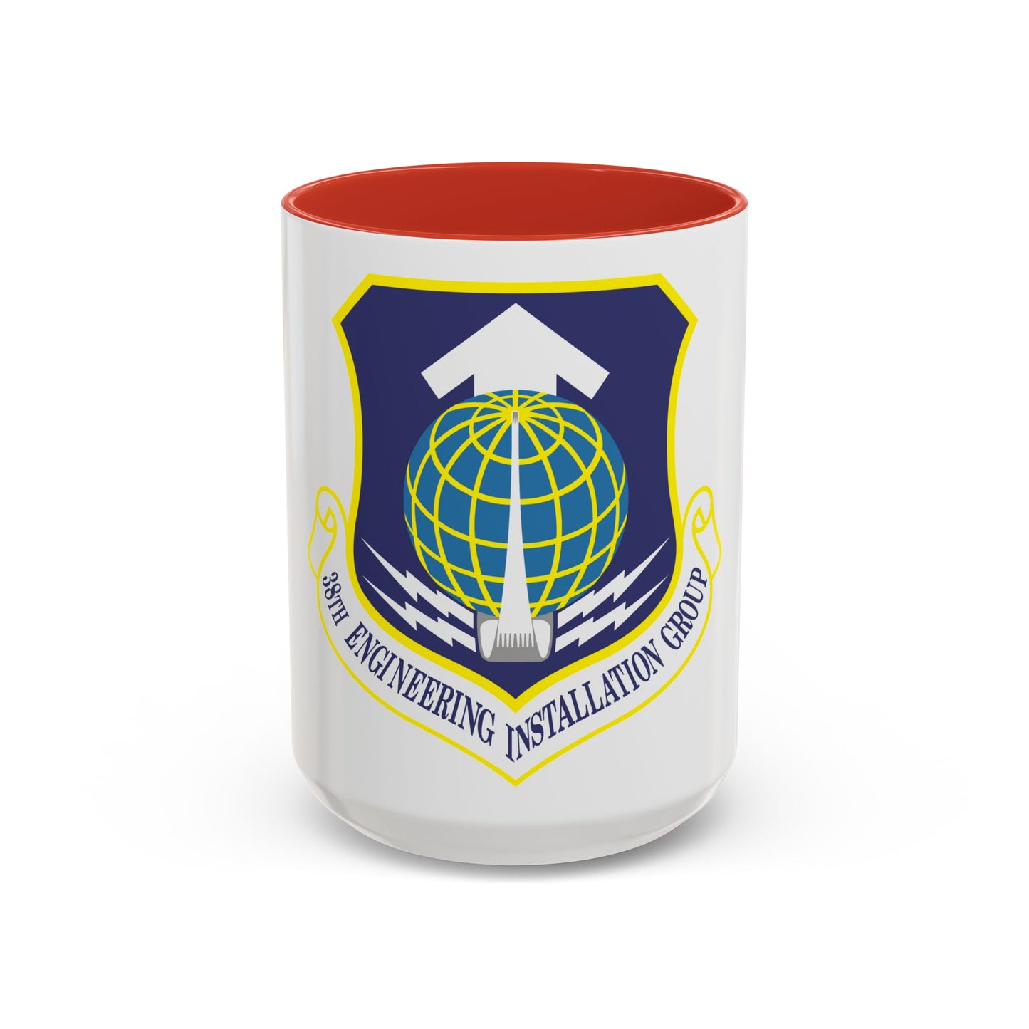 38th Engineering Installation Group (U.S. Air Force) Accent Coffee Mug