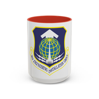 38th Engineering Installation Group (U.S. Air Force) Accent Coffee Mug