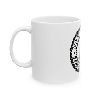 Seal of Tampa Florida - White Coffee Mug