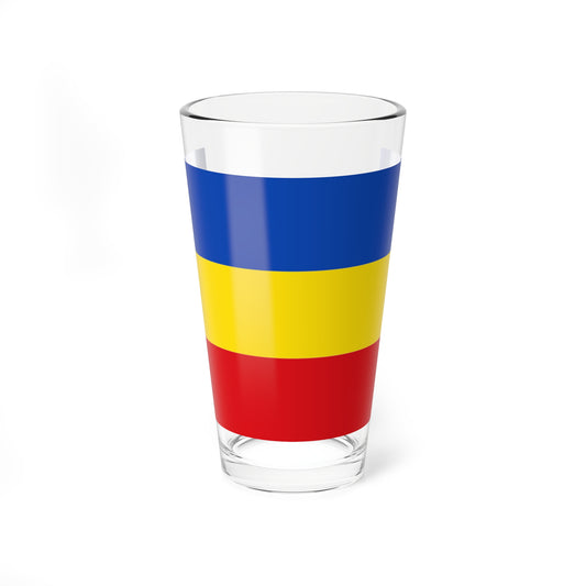 Bandera Provincia Cañar (Ecuador) Pint Glass 16oz
