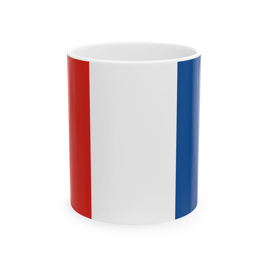 Querflagge Heilbronn (Germany) White Coffee Mug